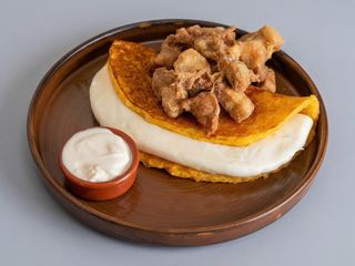 Cachapa de Cochino Frito