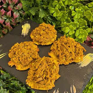 Tostones De Carne Mechada