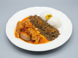Rougail de salchichas 