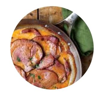 Jamón salsa de Chablis