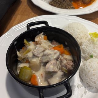 Blanqueta de ternera blanca