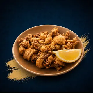 Ración de calamares fritos