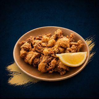 Ración de calamares fritos