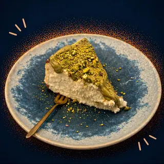 Tarta de queso (porción)