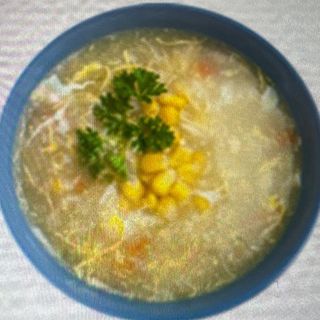 104-Sopa maíz con cangrejo