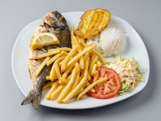 Dorada frita