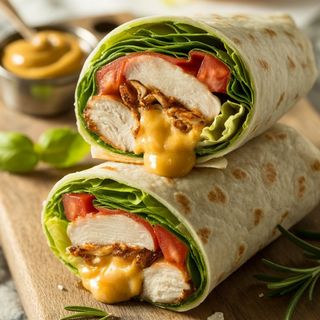 chicken tenders wrap