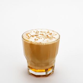 Caramel Tahini Latte