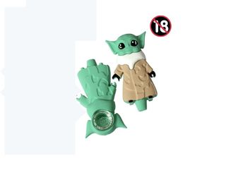 Pipa Baby Yoda silicona - 1 Ud.
