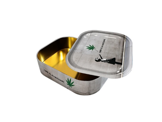 Bandeja con caja Banksy Art