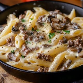 Maccheroni funghi porcini