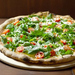 Pizza ricotta e spinaci