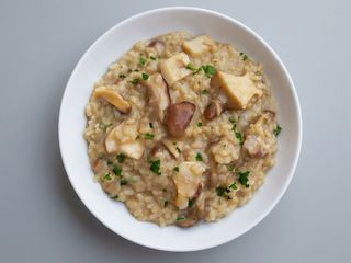 Risotto di Pollo con Funghi Porcini