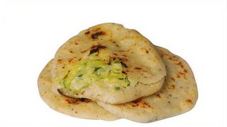 Pupusa de calabacín y queso