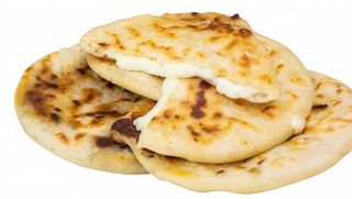 Pupusa de jalapeño y queso