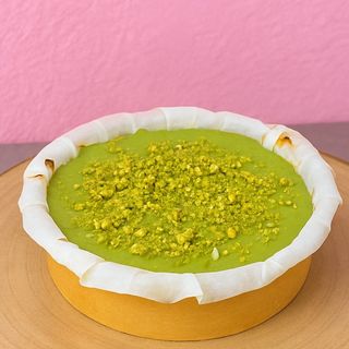 Cheesecake individual XL Sin gluten PISTACHO