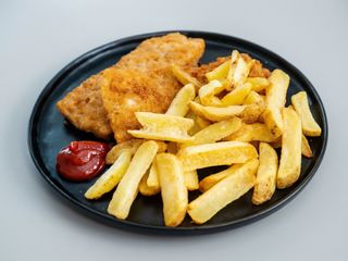 Pechuga de pollo con patatas