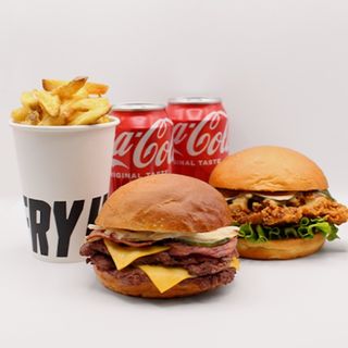 DOUBLE FRY - Menú 2 personas