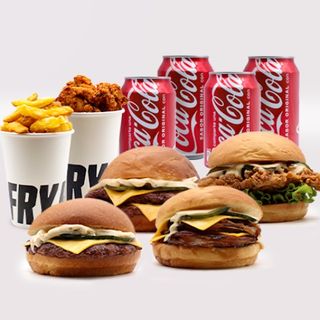 FULL FRY - Menú grupo