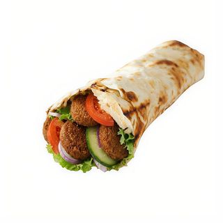 Dürüm clásico falafel