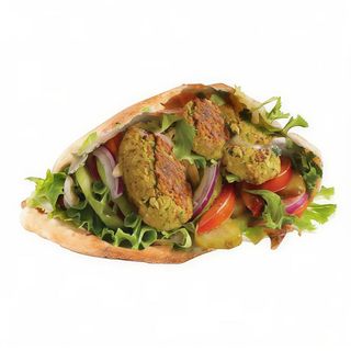 Pita clásico falafel