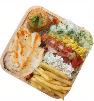 Plato de pechuga de pollo