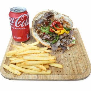 Menú Gemüse kebab pollo