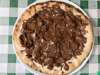 Pizza Nutella Vegana (2/4 persone)