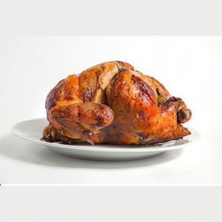 Pollo A La Brasa Y Pan