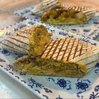 French taco de falafel