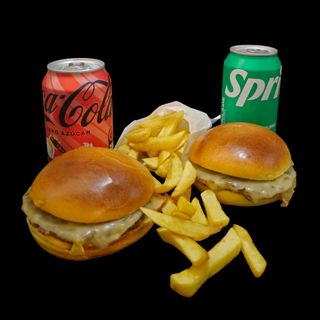 MENÚ CHEESE BOSS PARA 2