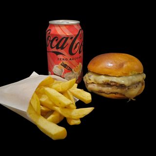 MENÚ DOBLE CHEESE BOSS