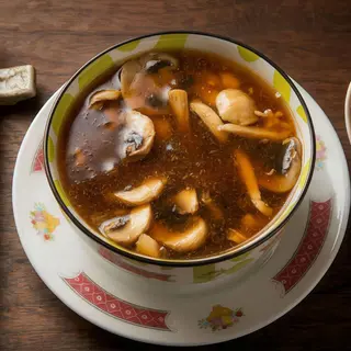 S1 - Sopa de pollo con champiñón