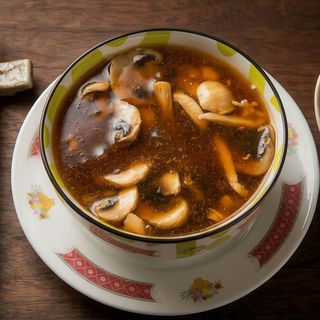 S1 - Sopa de pollo con champiñón