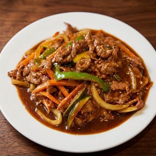 T1 - Ternera con verduras