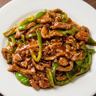 T6 - Ternera con pimientos verdes