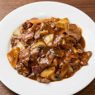 T7 - Ternera con salsa de ostras