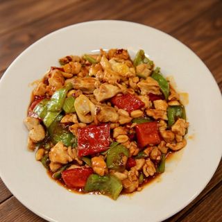 P2 - Pollo con salsa "gong-bao"