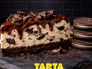 Tarta de queso de oreo