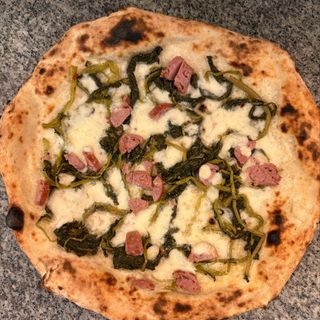 Pizza Salsiccia e Friarielli (Individual)
