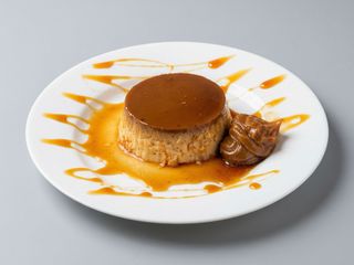 Flan con Dulce de Leche