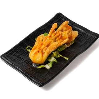 Wantun de gamba con queso 6u