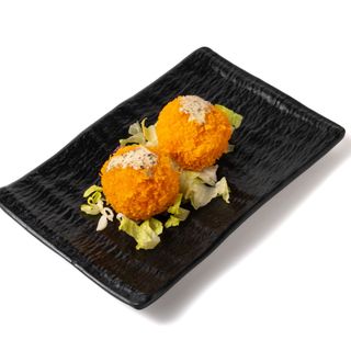 Bola de patata relleno de gamba (4 uds.)