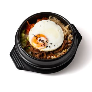 Bibimbap de ternera