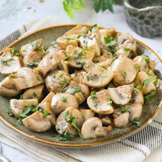 Champiñones Salteados