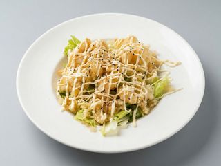 Ensalada De Tempura De Langostinos