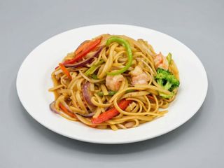 Tallarines Con Gambas