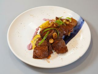 Anticuchos ahumaditos