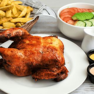 Pollo a la brasa entero