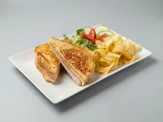 BLT - bacon, lettuce and tomato toastie